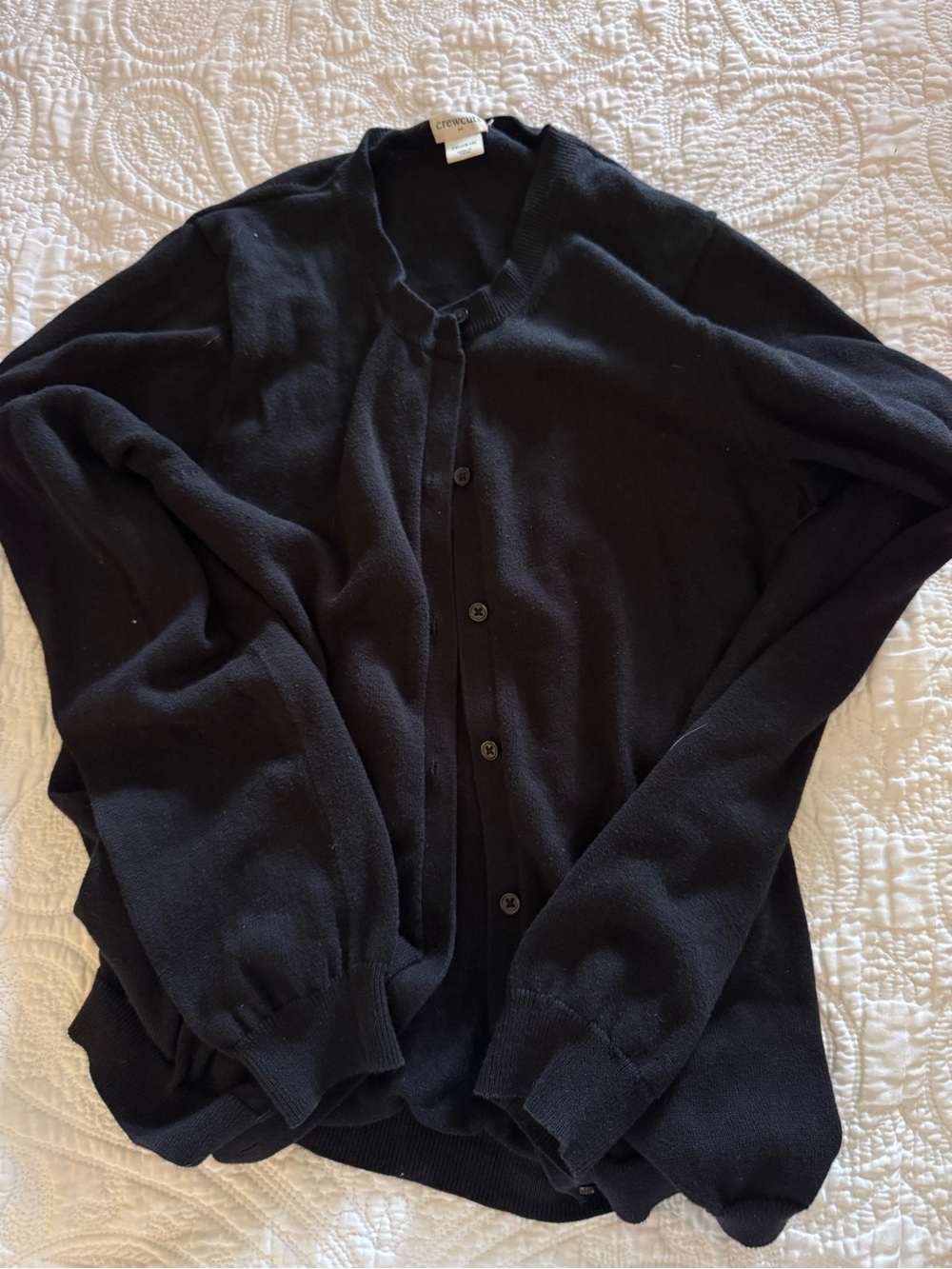 Crewcuts Black Cardigan Sweater